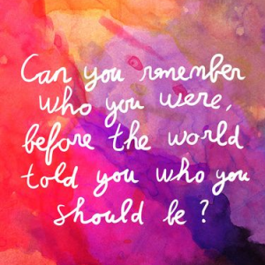 Can you remember who you are